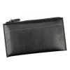 Milano Design SF-1812-2 fekete női rostbőr pénztárca 21.5 x 12 x 3 cm