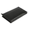 Milano Design SF-1812-2 fekete női rostbőr pénztárca 21.5 x 12 x 3 cm
