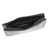 Milano Design SF-1812-2 fekete női rostbőr pénztárca 21.5 x 12 x 3 cm
