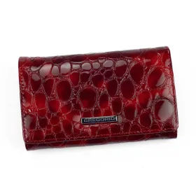   Gregorio FZ-101 piros női bőr pénztárca 15.5 x 9.5 x 3.5 cm