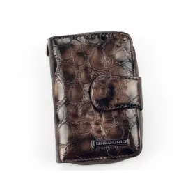   Gregorio FZ-115 bronz színű női bőr pénztárca 9 x 13 x 3.3 cm