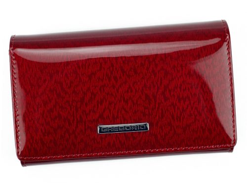Gregorio PT-101 bordó női bőr pénztárca 15.5 x 9.5 x 3.5 cm