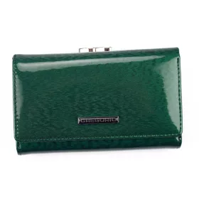   Gregorio PT-108 zöld női marhabőr pénztárca 14.5 x 9.5 x 3.5 cm