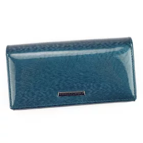 Gregorio PT-107 kék női bőr pénztárca 16.5 x 9 x 3.5 cm