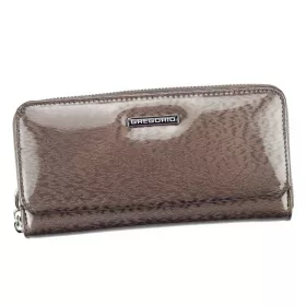   Gregorio PT-111 taupe női bőr pénztárca 19.5 x 9.5 x 3.8 cm