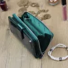 Gregorio PT-116 zöld női marhabőr pénztárca 16.5 x 9.5 x 4 cm