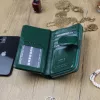 Gregorio PT-116 zöld női marhabőr pénztárca 16.5 x 9.5 x 4 cm