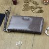 Gregorio PT-119 taupe női bőr pénztárca 19.5 x 10.5 x 2.5 cm