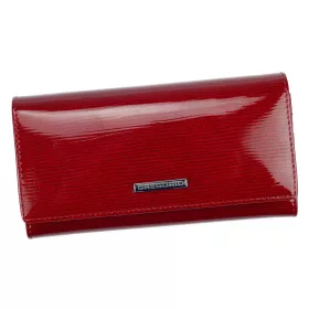   Gregorio LN-100 piros női bőr pénztárca 18.5 x 10 x 3.5 cm