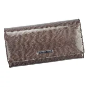   Gregorio LN-100 szürke női bőr pénztárca 18.5 x 10 x 3.5 cm