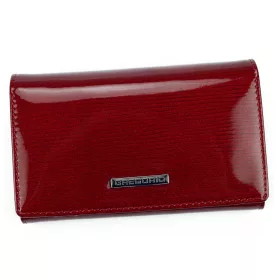   Gregorio LN-101 piros női bőr pénztárca 15.5 x 9.5 x 3.5 cm