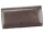 Gregorio LN-106 szürke női marhabőr pénztárca 19 x 10 x 3.5 cm