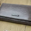 Gregorio LN-106 szürke női marhabőr pénztárca 19 x 10 x 3.5 cm