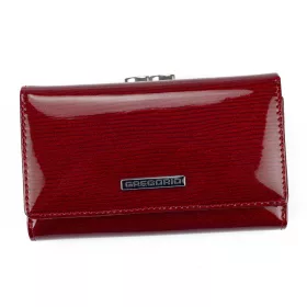   Gregorio LN-108 piros női bőr pénztárca 14.5 x 9 x 3.8 cm