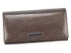 Gregorio LN-107 szürke női marhabőr pénztárca 16.5 x 9 x 3.8 cm