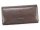 Gregorio LN-107 szürke női marhabőr pénztárca 16.5 x 9 x 3.8 cm