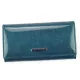 Gregorio LN-107 kék női marhabőr pénztárca 16.5 x 9 x 3.8 cm