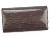 Gregorio LN-110 szürke női marhabőr pénztárca 17.5 x 9.5 x 4 cm