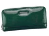 Gregorio LN-111 zöld női marhabőr pénztárca 19 x 10 x 3.5 cm