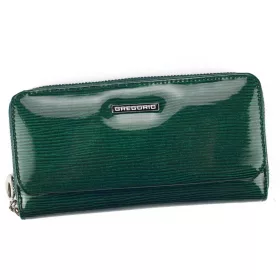   Gregorio LN-111 zöld női marhabőr pénztárca 19 x 10 x 3.5 cm