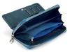 Gregorio LN-111 zöld női marhabőr pénztárca 19 x 10 x 3.5 cm