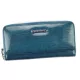 Gregorio LN-111 kék női marhabőr pénztárca 19 x 10 x 3.5 cm