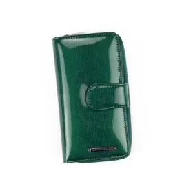   Gregorio LN-116 zöld női marhabőr pénztárca 9.5 x 16.5 x 3.5 cm