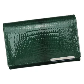 Gregorio GF112 zöld női bőr pénztárca 15 x 10 x 3 cm