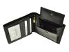 Rovicky N01-RVT RFID fekete férfi bőr pénztárca 12.3 x 10.2 x 2 cm