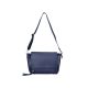 Pierre Cardin FRZ 1587 kék női bőr válltáska, oldaltáska 39 x 23 x 13 cm