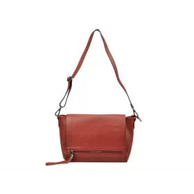   Pierre Cardin FRZ 1587 kék női bőr válltáska, oldaltáska 39 x 23 x 13 cm