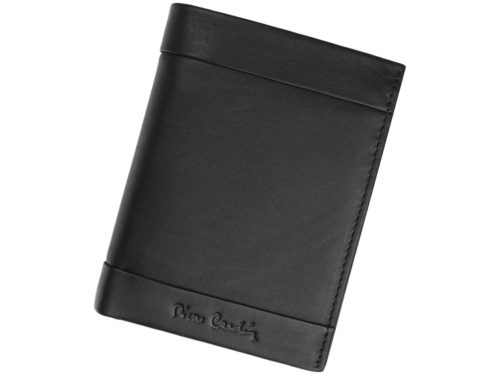 Pierre Cardin TILAK25 326 RFID fekete férfi bőr pénztárca 9.8 x 13 x 2.5 cm
