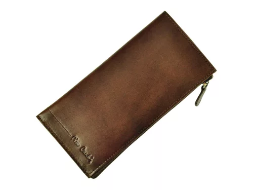 Pierre Cardin PSP01 8847 barna női bőr pénztárca 9.5 x 19 x 2 cm 