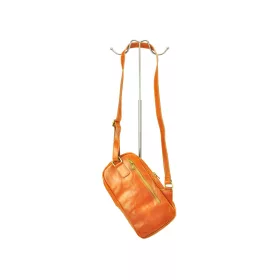   Gregorio 890 konyakbarna bőr crossbody táska 17 x 30 x 7 cm