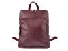 Patrizia 518-001 bordó női marhabőr hátizsák 30 x 38 x 16 cm