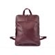 Patrizia 518-001 bordó női marhabőr hátizsák 30 x 38 x 16 cm