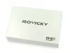 Rovicky N104L-RVT RFID fekete férfi bőr pénztárca 9.5 x 12.5 x 2.5 cm 