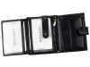 Rovicky N104L-RVT RFID fekete férfi bőr pénztárca 9.5 x 12.5 x 2.5 cm 
