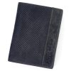 Wild N4-BPU-2 navy férfi bőr pénztárca 9.5 x 12.5 x 2 cm