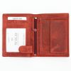 Wild N4-BPU-2 navy férfi bőr pénztárca 9.5 x 12.5 x 2 cm