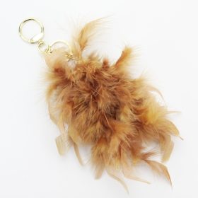 Gregorio Zawieszka pióra barna kulcstartó 20 cm