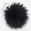 Gregorio Zawieszka fekete pompon kulcstartó 18 cm 