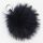 Gregorio Zawieszka fekete pompon kulcstartó 18 cm 