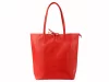 Patrizia 27-002 Z konyakbarna női bőr válltáska 39 x 36 x 14 cm