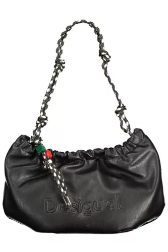 Desigual fekete női válltáska, oldaltáska 39 x 20 x 8 cm