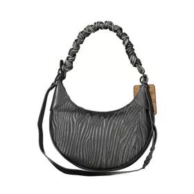   Desigual női, fekete válltáska, oldalpánttal 30 x 19 x 4 cm
