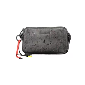 Desigual női fekete oldaltáska, crossbody 19 x 11 x 3 cm