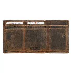 Giorgio Carelli férfi bőr papírpénztartó és kártyatartó 