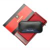 Pierre Cardin TILAK29 376 fekete-piros bőr kulcstartó 12.5 x 6.5 x 1.8 cm