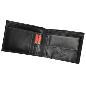   Pierre Cardin TILAK29 8806 RFID fekete férfi bőr pénztárca 12,5 x 9,5 cm